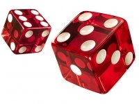 Two red dice